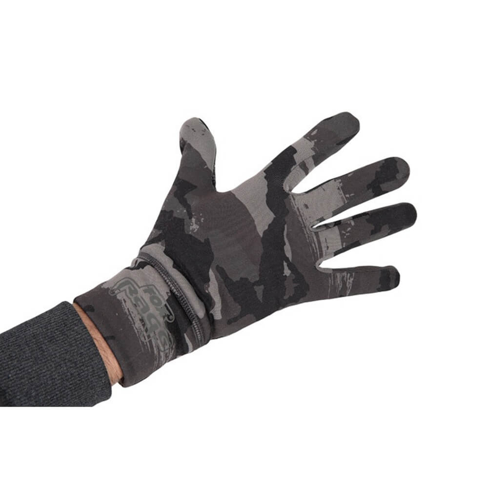 Fox Rage Camo Gloves bij snoekenbaars.nl