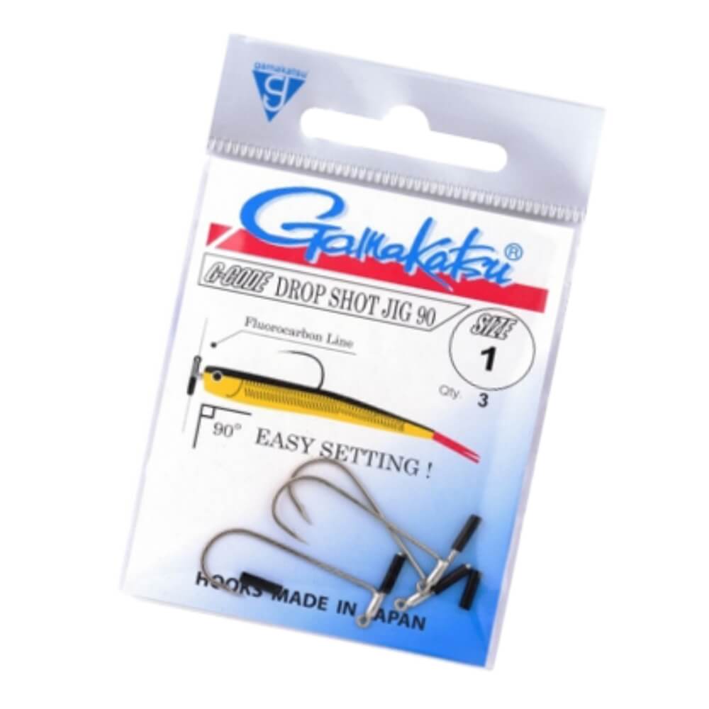 Gamakatsu Drop Shot Jig 90 / Dropshot Haak bij snoekenbaars.nl