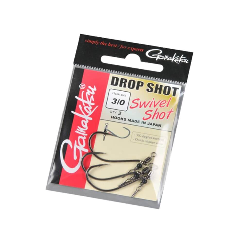 Gamakatsu Swivel Shot / Dropshot Haken bij snoekenbaars.nl