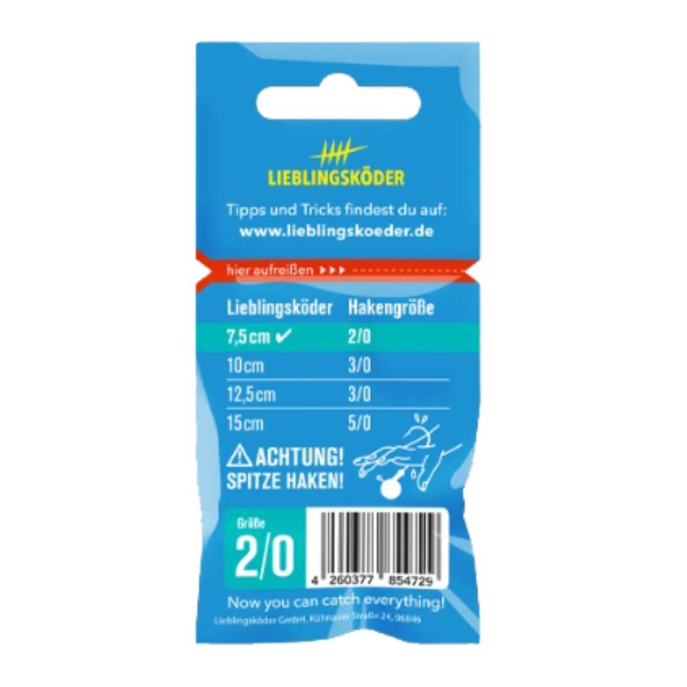 Lieblingsköder Spitze Haken 2/0 bij snoekenbaars.nl