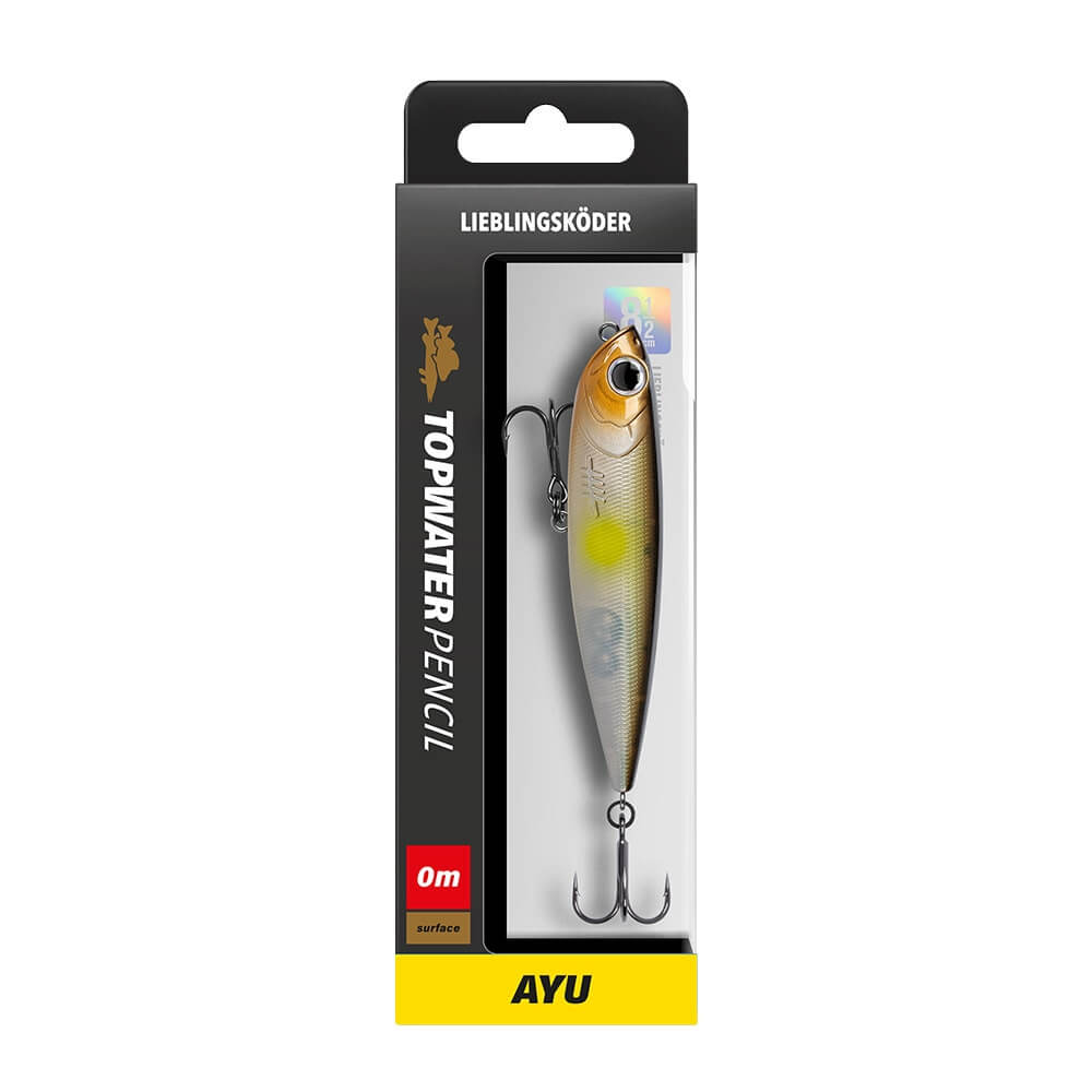 Lieblingsköder Topwater Pencil bij snoekenbaars.nl