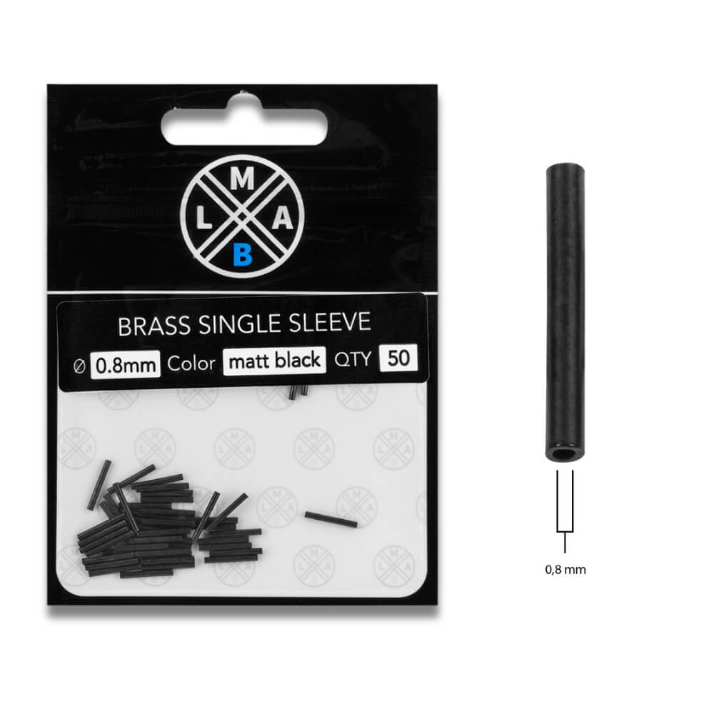 LMAB Klemhulzen / Brass Single Sleeve bij snoekenbaars.nl