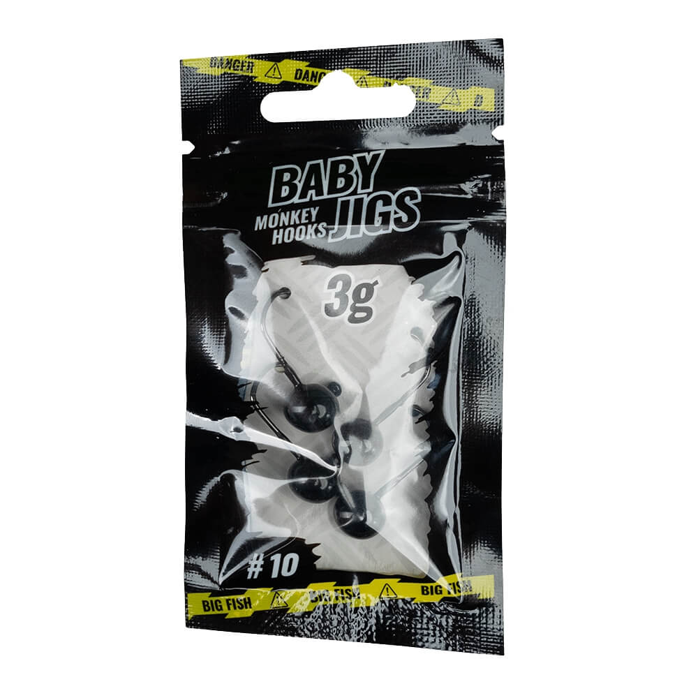 Monkey Lures Monkey Hooks Baby Jigs #10 bij snoekenbaars.nl
