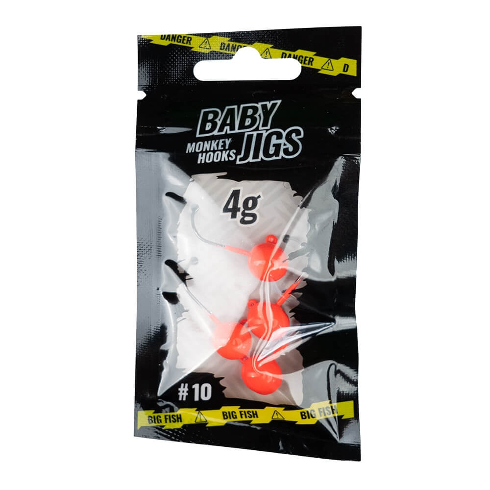 Monkey Lures Monkey Hooks Baby Jigs #10 bij snoekenbaars.nl