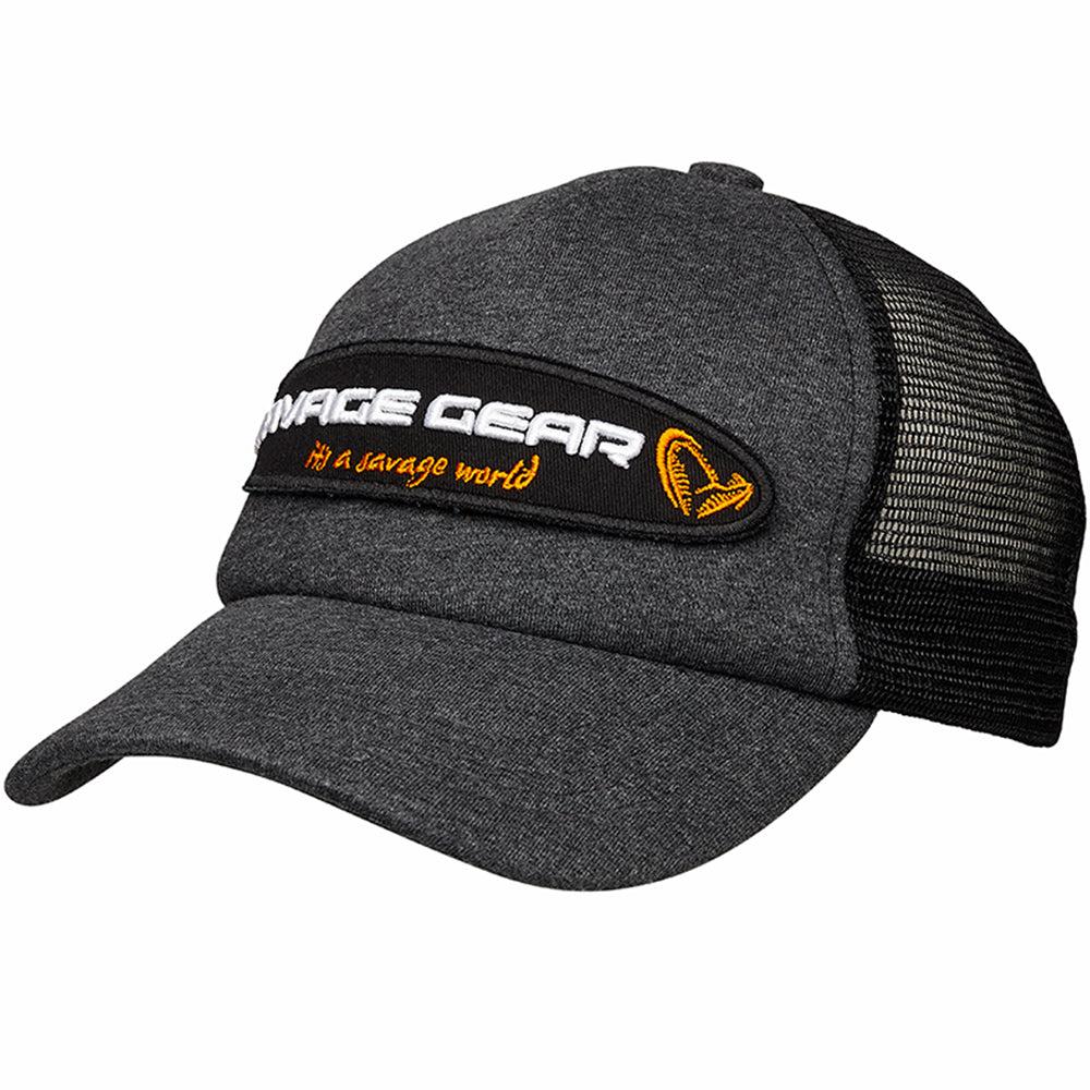 Savage Gear Attitude Cap Grey Melange bij snoekenbaars.nl