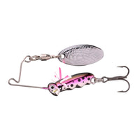 Beoordeling van Evelyn-Maria voor het product Larva Micro Spinnerbait 4 cm | 7 g | Drillingshaken Rainbow Trout