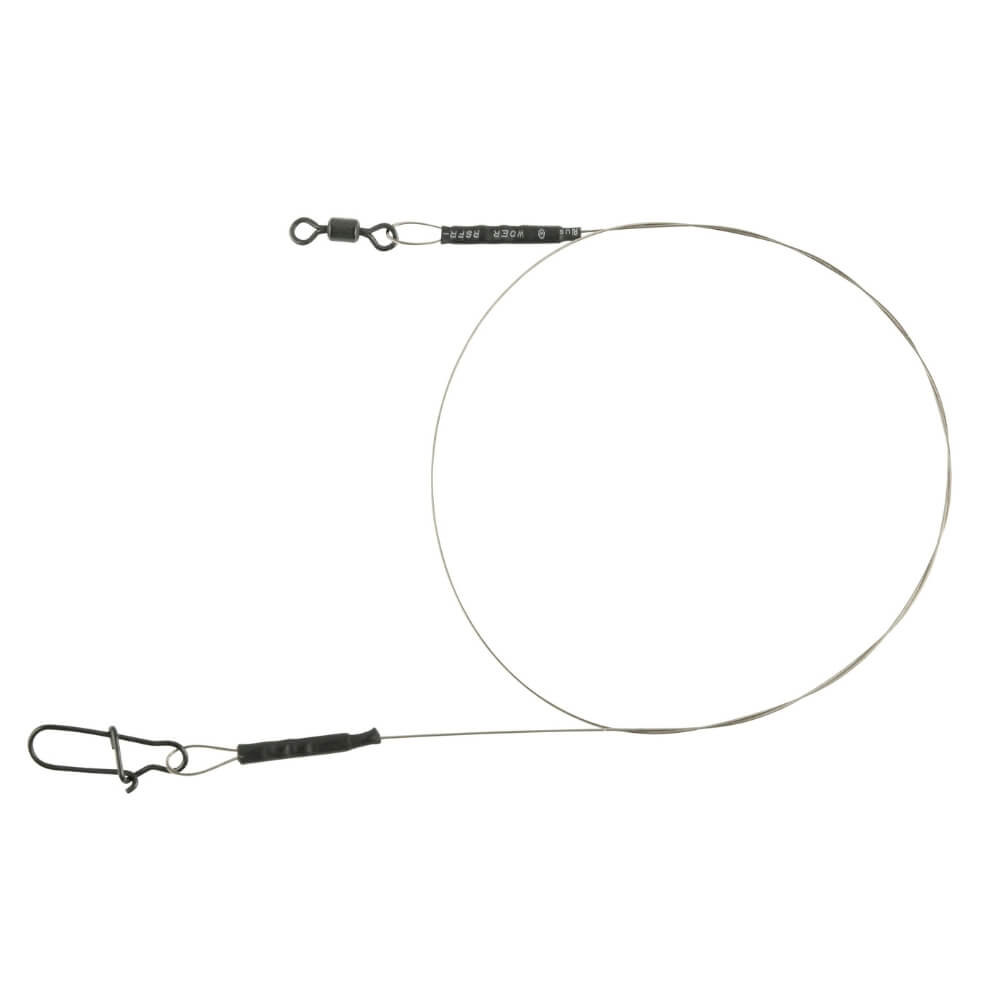 SPRO Matte Black Leader 1x19 Wire bij snoekenbaars.nl