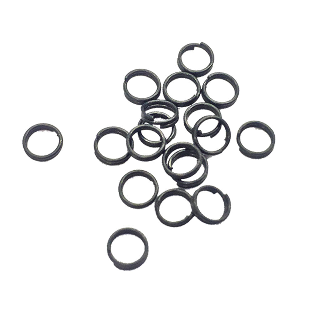 SPRO Matte Black Splitring bij snoekenbaars.nl