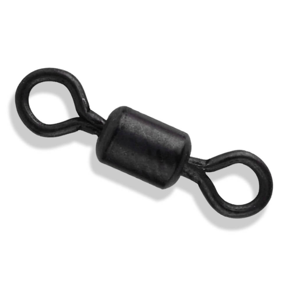 SPRO Matte Black Rolling Swivel bij snoekenbaars.nl