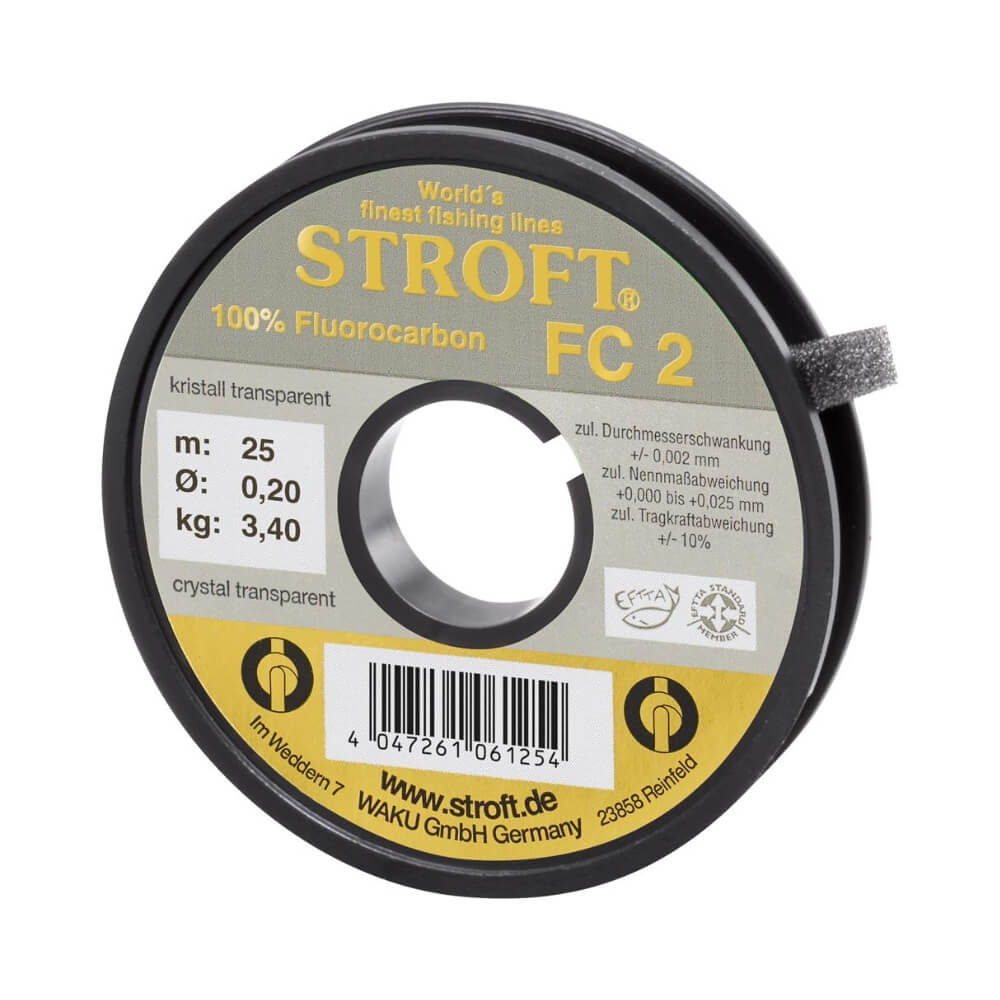 Stroft FC 2 Fluorocarbon bij snoekenbaars.nl