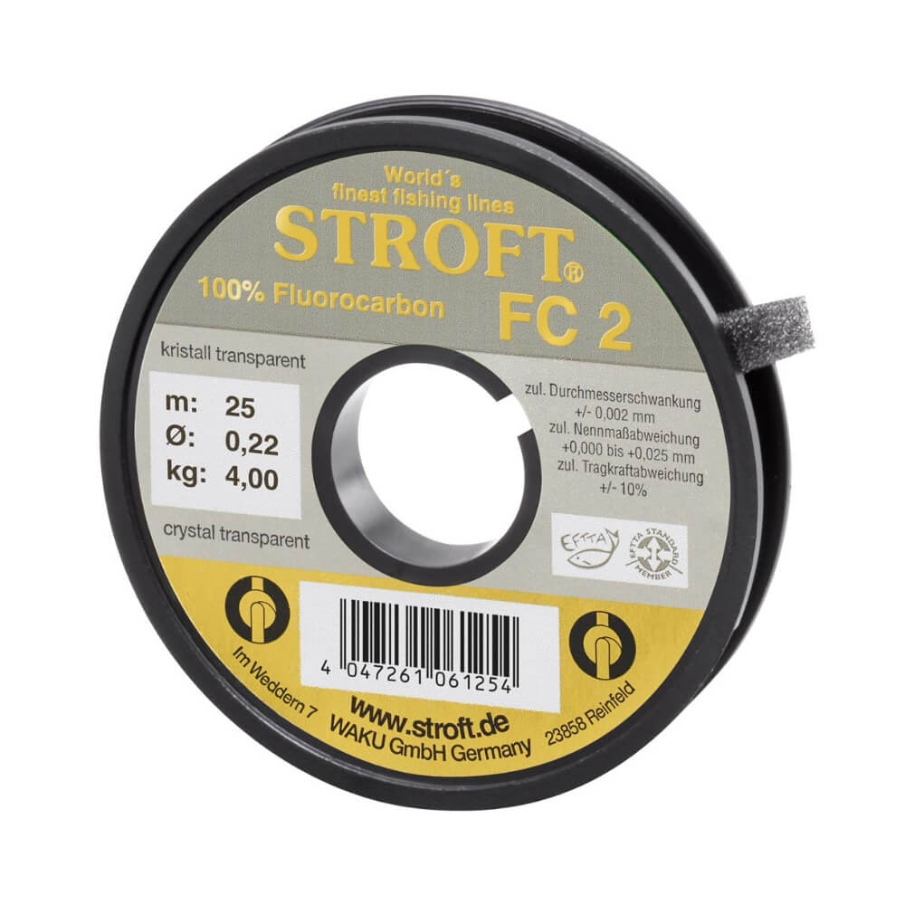 Stroft FC 2 Fluorocarbon bij snoekenbaars.nl
