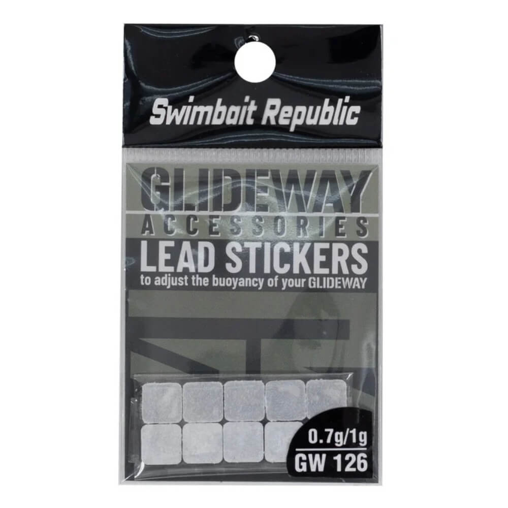 Swimbait Republic Glideway Lead Stickers bij snoekenbaars.nl