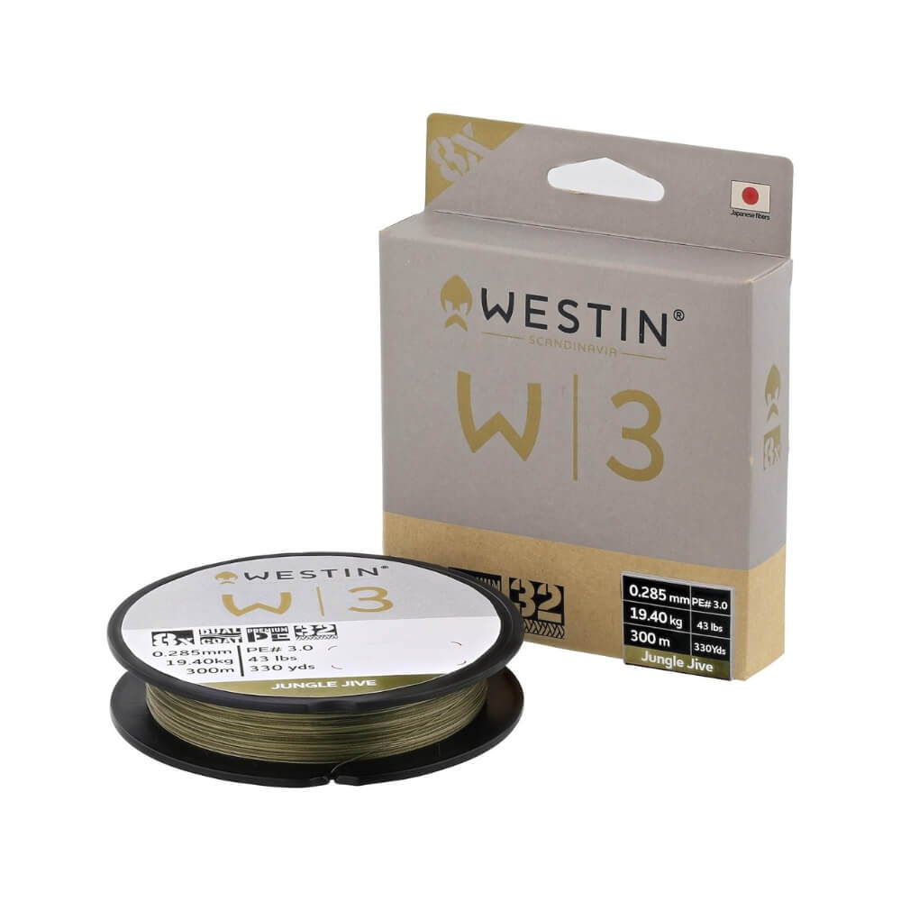 Westin W3 Deadbait 8-Braid / 300 m bij snoekenbaars.nl