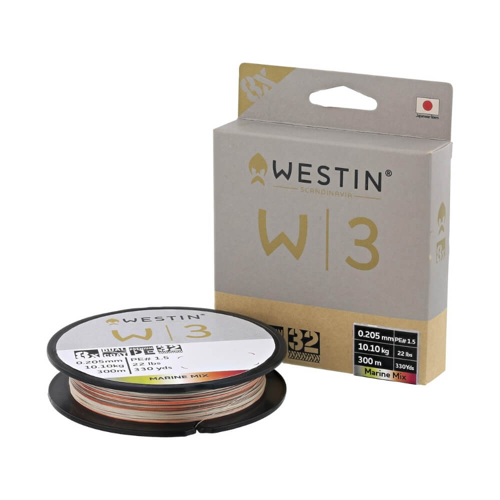 Westin W3 Oceanic Swirl 8-Braid / 300 m bij snoekenbaars.nl