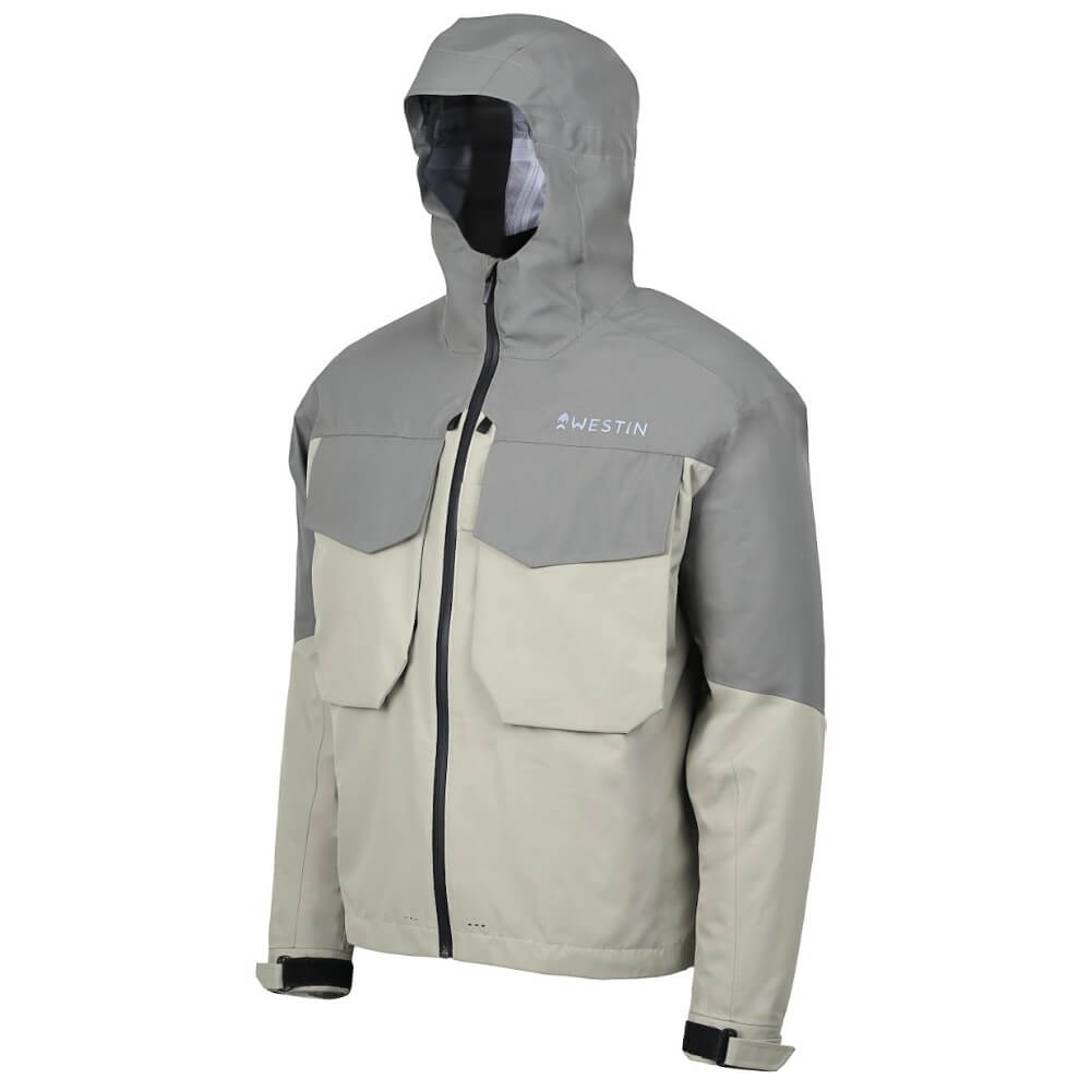 Westin W6 Wading Jacket (Gunmetal) bij snoekenbaars.nl