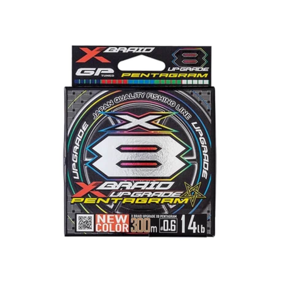 YGK Upgrade X8 Pentagram Multicolor / 150 m bij snoekenbaars.nl
