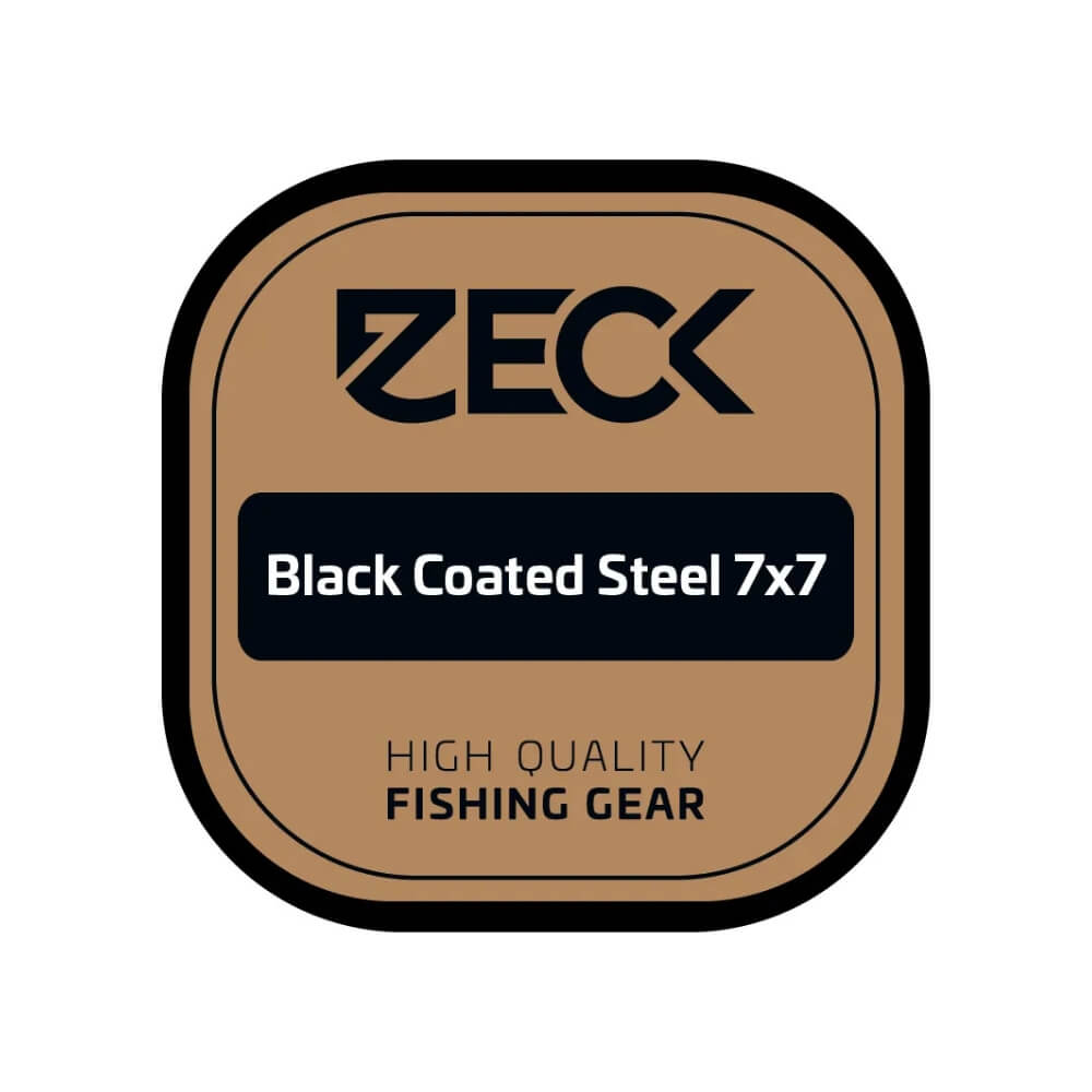 Zeck Black Coated Steel 7x7 bij snoekenbaars.nl