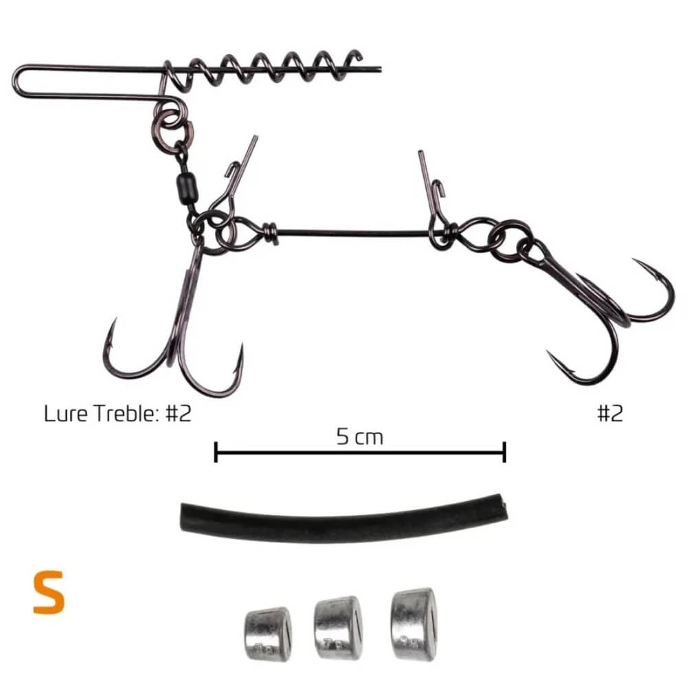 Zeck Softbait System + Screw Set bij snoekenbaars.nl
